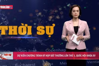 Dự kiến chương trình Kỳ họp bất thường lần thứ 3, Quốc hội khóa XV