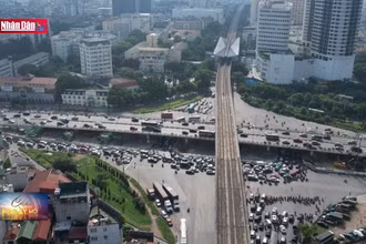 Nút giao Mai Dịch giảm nhiệt ùn tắc
