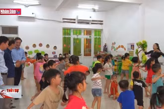 Trường học lắp máy lạnh chống bụi từ sân bay Long Thành