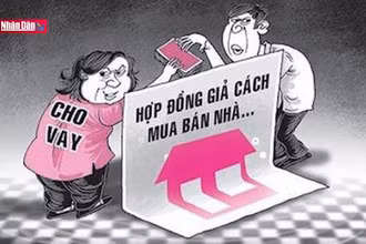 Tín dụng đen núp bóng hợp đồng giả cách