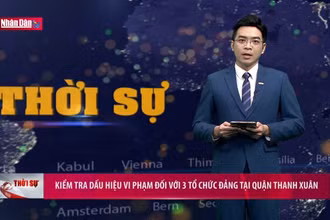Kiểm tra dấu hiệu vi phạm đối với 3 tổ chức Đảng tại quận Thanh Xuân