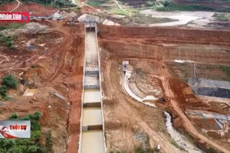 Khẩn trương khắc phục sự số tại hồ chứa nước Đông Thanh