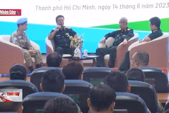 Giao lưu 10 năm chặng đường tham gia lực lượng gìn giữ hòa bình Liên hợp quốc