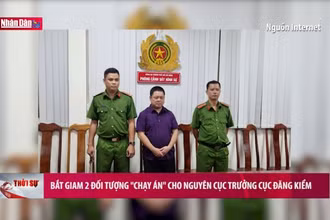 Bắt giam 2 đối tượng ''chạy án'' cho nguyên Cục trưởng Cục Đăng kiểm