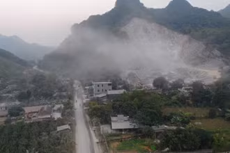 Mỏ đá Mèo Gù của Công ty TNHH Thắng Lợi để xảy ra nhiều hành vi vi phạm về khai thác khoáng sản.