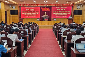 Quang cảnh hội nghị.