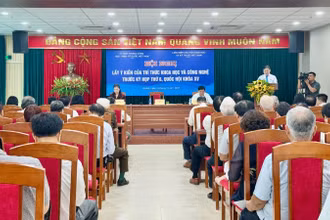 Quang cảnh hội thảo.