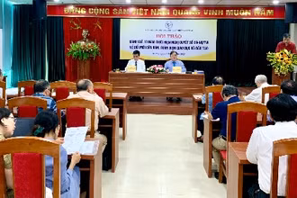 Quang cảnh buổi hội thảo.