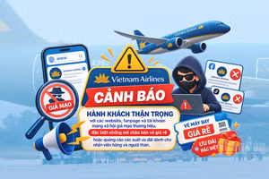 [Video] Cảnh báo giả mạo vé máy bay dịp Quốc khánh 2/9