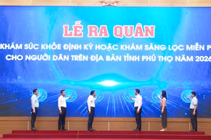 [Video] Phú Thọ ra quân khám sức khỏe miễn phí cho người dân