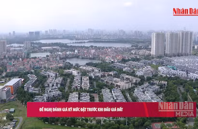 [Video] Đề nghị đánh giá kỹ mức đặt trước khi đấu giá đất