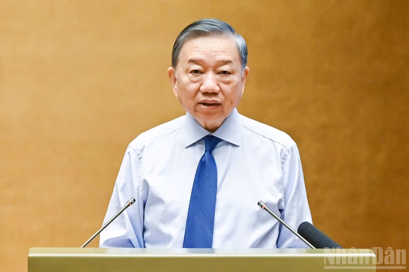 Tổng Bí thư, Chủ tịch nước Tô Lâm. (Ảnh: Duy Linh)