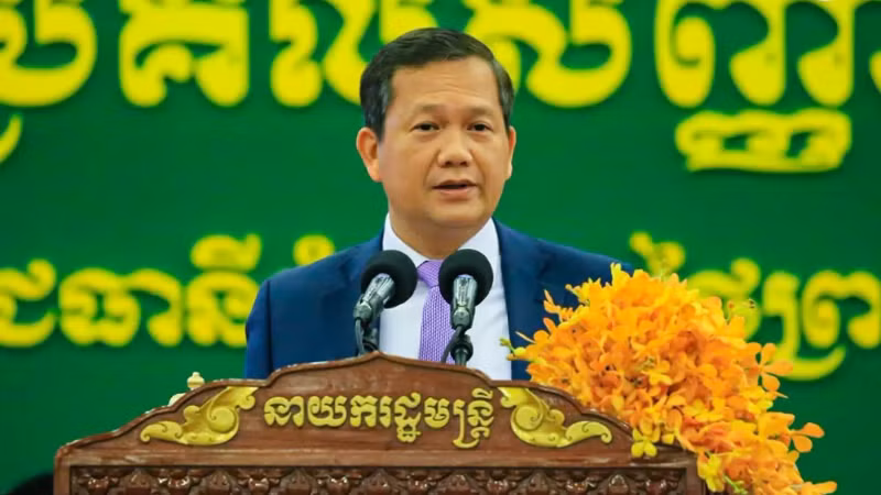 Thủ tướng Campuchia Hun Manet. (Ảnh: AKP)