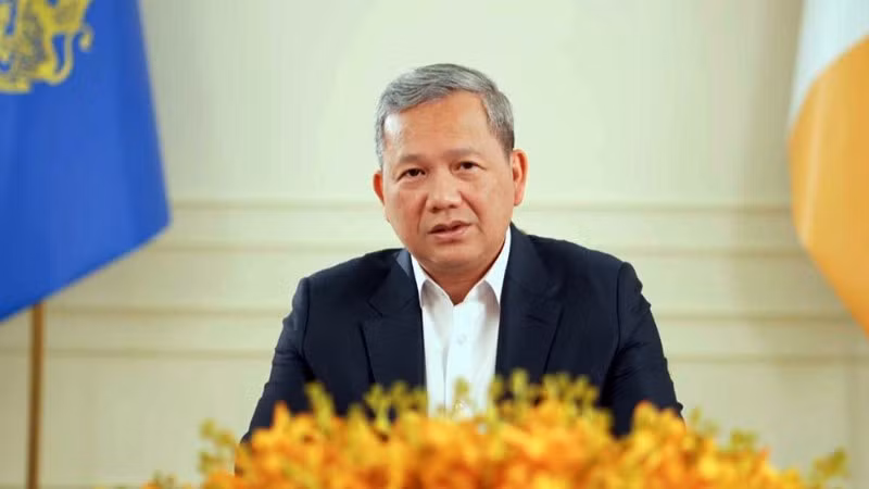 Thủ tướng Campuchia Hun Manet. (Ảnh: AKP)