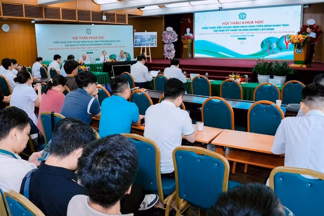 Quang cảnh hội thảo. (Ảnh: THẾ ANH)