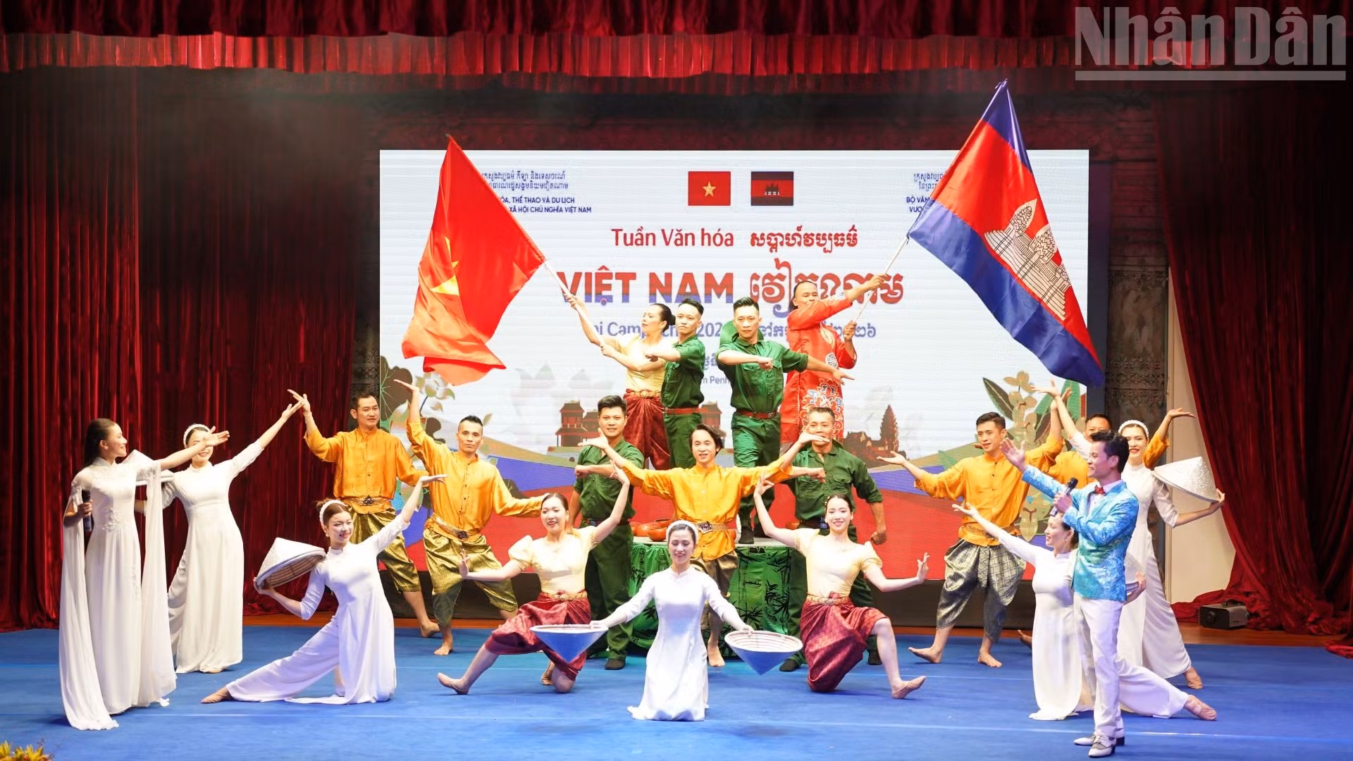 Tuần Văn hóa Việt Nam tại Campuchia năm 2026 diễn ra từ ngày 26 đến 30/5. (Ảnh: ĐINH TRƯỜNG)