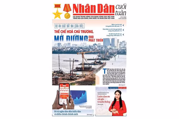  Đón đọc Nhân Dân cuối tuần số 38/2026 (Phát hành từ ngày 18/9/2026) 