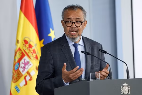 Tổng Giám đốc WHO, Tedros Adhanom Ghebreyesus.