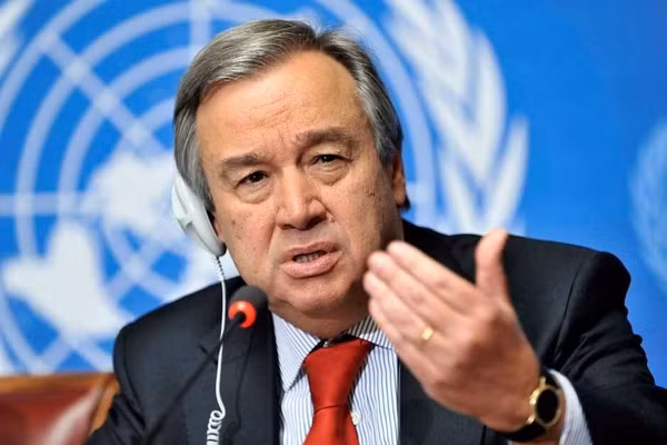 Tổng Thư ký Liên hợp quốc Antonio Guterres.