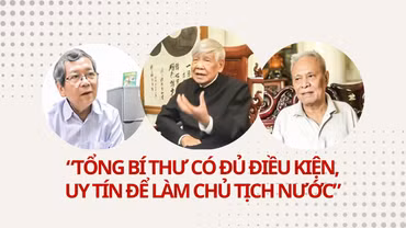 "Tổng Bí thư có đủ điều kiện, uy tín để làm Chủ tịch nước"