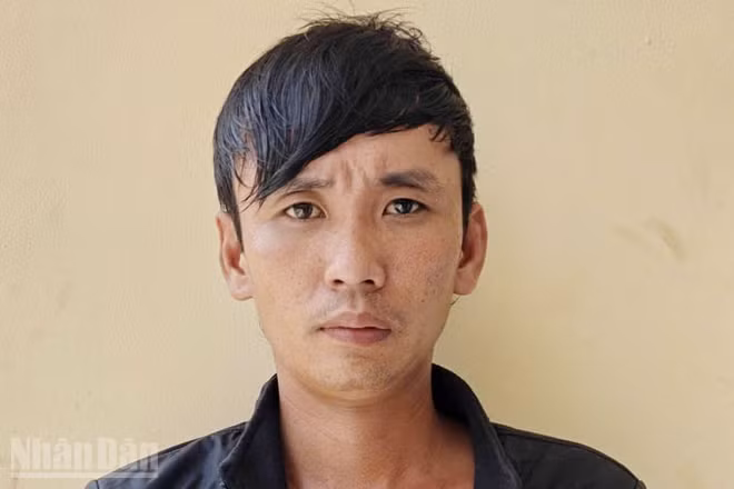 Bị can Nguyễn Văn Khanh. (Ảnh: Cổng TTĐT Công an An Giang)