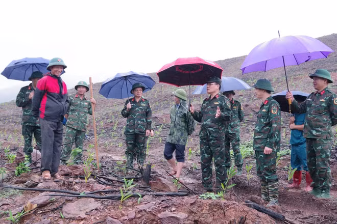 Lực lượng quân sự tỉnh Lạng Sơn sẵn sàng ứng phó với các tác động của bão Maysak. (Ảnh tư liệu)