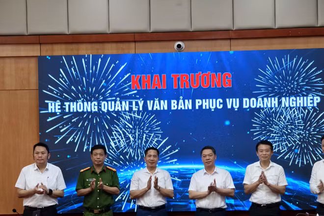 "Hệ thống quản lý văn bản phục vụ doanh nghiệp" là bước đi cụ thể, thiết thực trong việc thực hiện Nghị quyết 57 và Nghị quyết 68 của tỉnh Lạng Sơn.