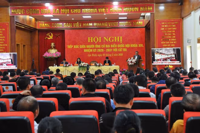 Quang cảnh hội nghị.