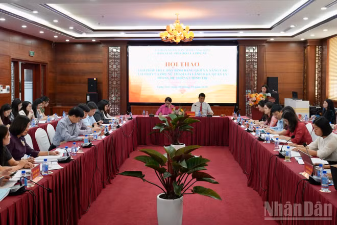 Quang cảnh hội thảo. (Ảnh: QUỐC ĐẠT)