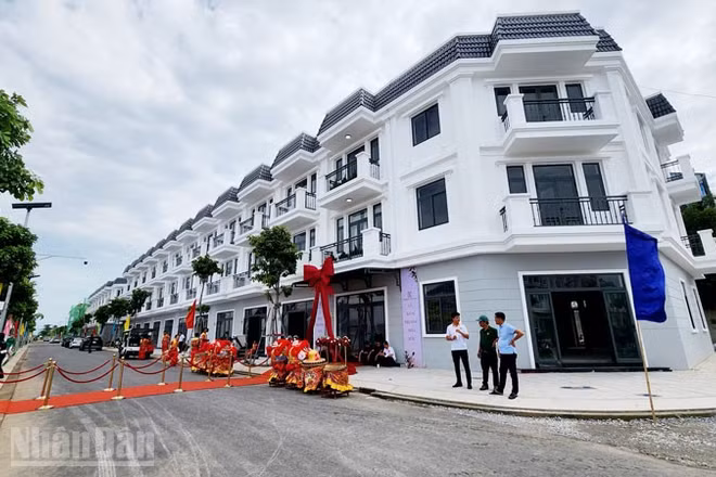 Nhà mẫu dự án Everich Central. (Ảnh: QUỐC TRINH)