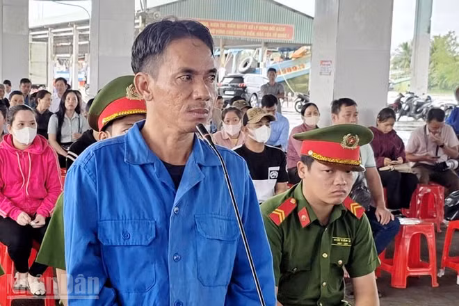 Bị cáo Lê Duy Tính.