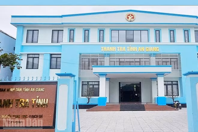 Trụ sở Thanh tra tỉnh An Giang.