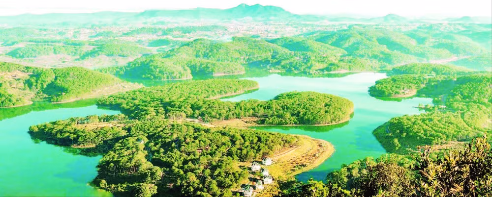 Thảm xanh Khu dự trữ sinh quyển thế giới Langbiang.