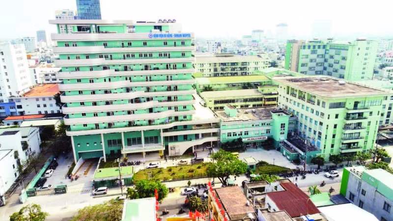 Bệnh viện Đà Nẵng được tiếp tục đầu tư, nâng cấp.