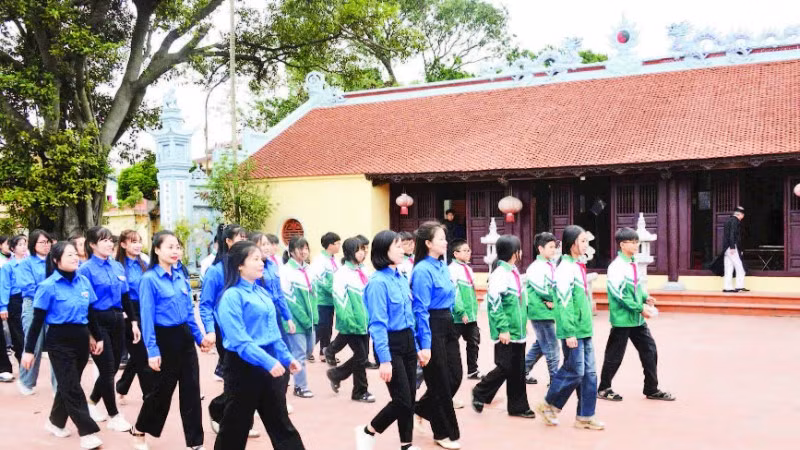 Tuổi trẻ Song Liễu gìn giữ, nối tiếp truyền thống quê hương cách mạng.