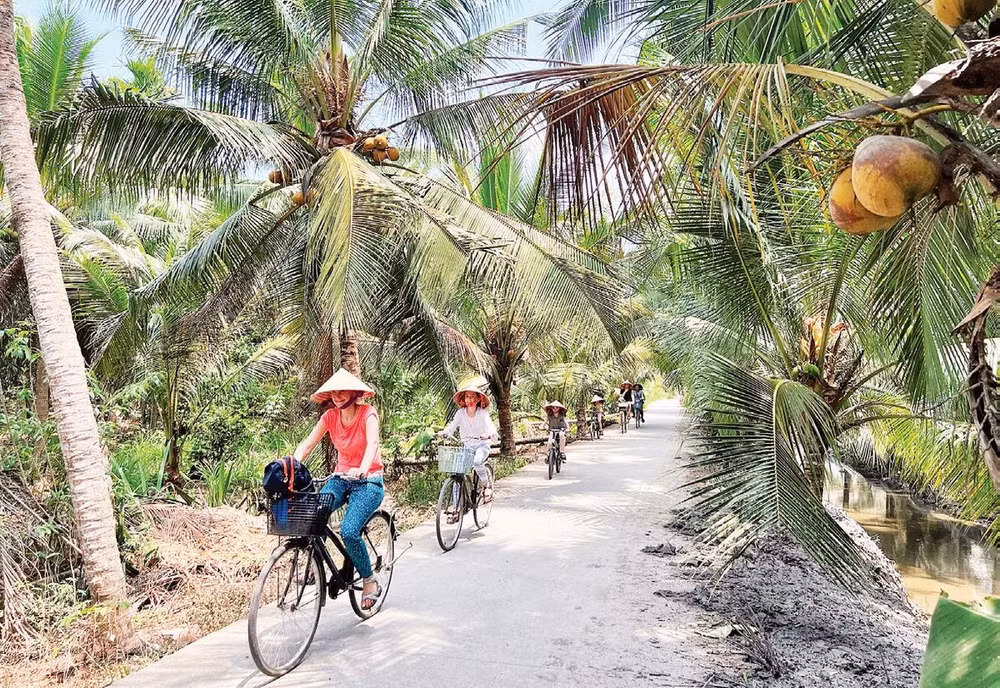 Tỉnh Vĩnh Long phát triển du lịch theo hướng xanh, bền vững.