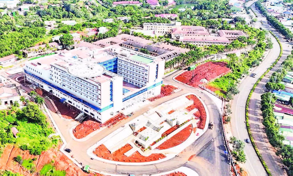 Dự án nâng cấp Bệnh viện Đa khoa Đắk Nông được phê duyệt năm 2021.