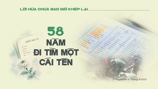 58 năm tìm một cái tên