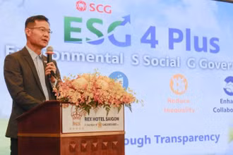 Theo đại diện từ SCG, ESG 4 Plus và hợp tác công–tư–cộng đồng là chìa khóa xây dựng thành phố carbon thấp kiểu mẫu. (Ảnh: SCG)