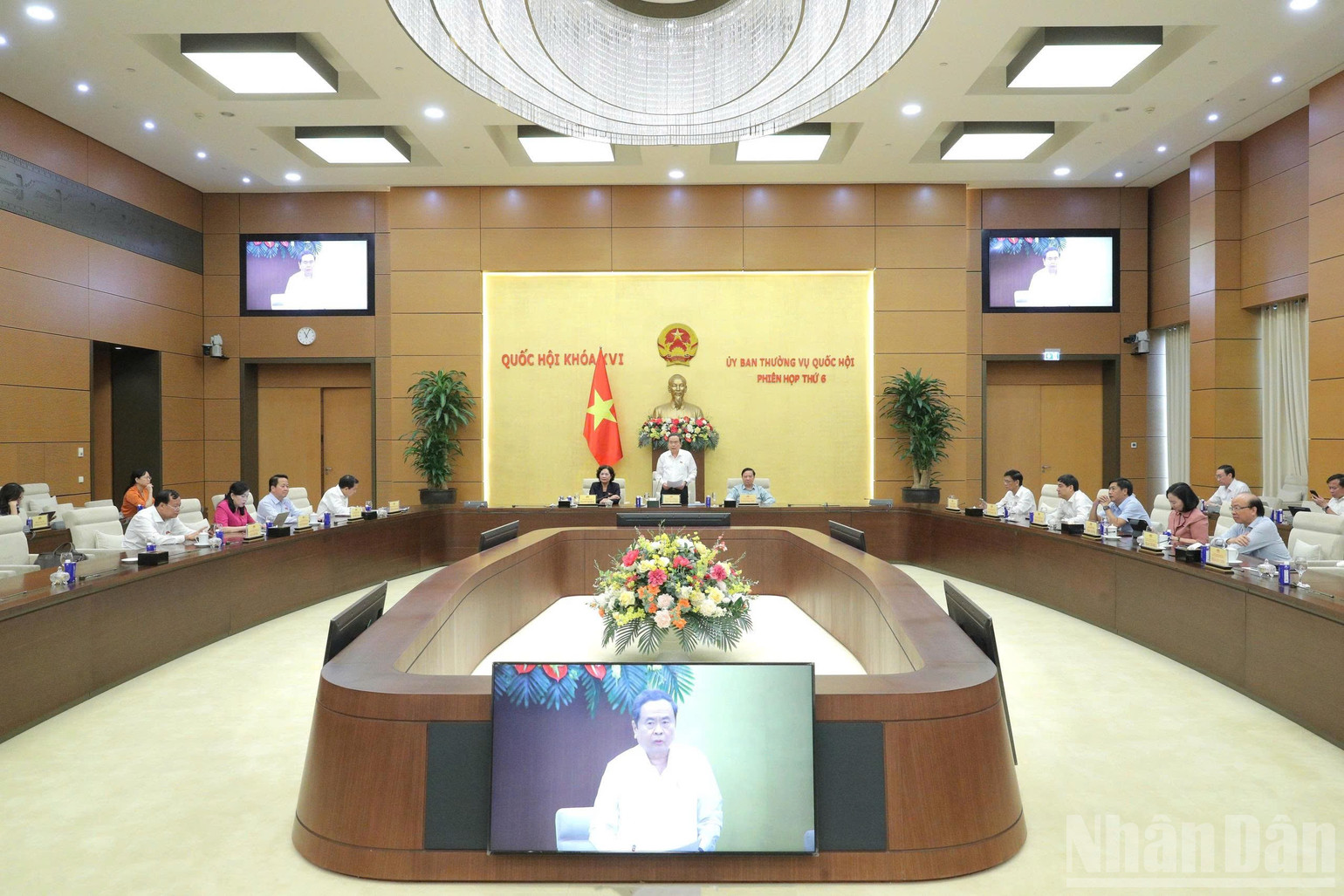 Quang cảnh phi&ecirc;n bế mạc. (Ảnh: DUY LINH)