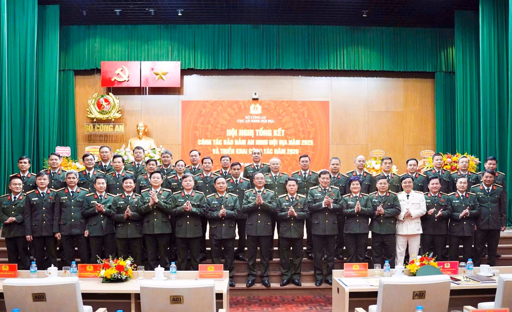 Cục An ninh nội địa tổ chức triển khai công tác bảo đảm an ninh nội địa.