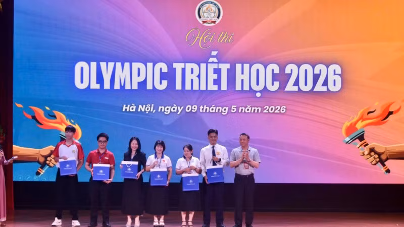 Hội thi Olympic Triết học năm 2026 dành cho sinh viên cả nước.