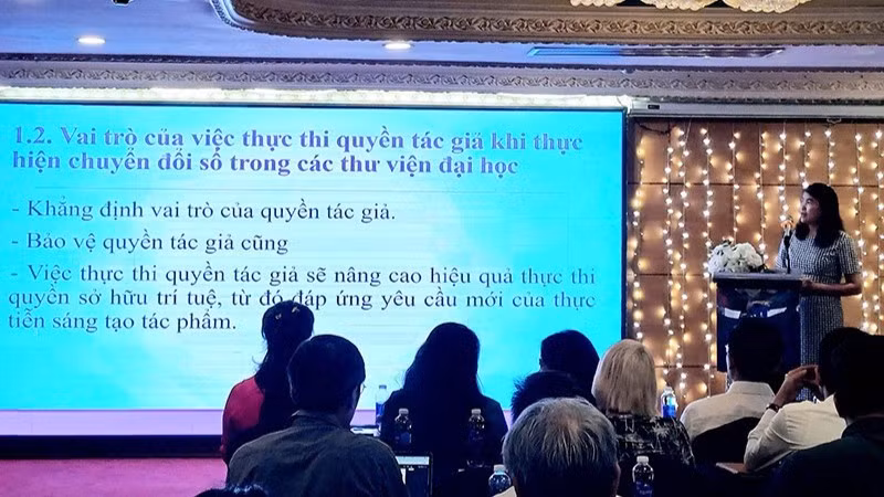 Vai trò của bản quyền trong nghiên cứu, giáo dục được làm rõ qua nhiều hội thảo do Cục Bản quyền tác giả tổ chức.