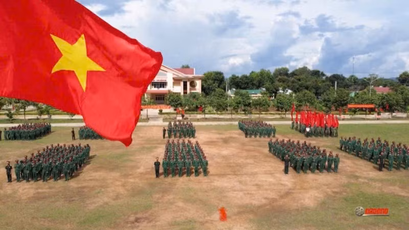 Hình ảnh trong bộ phim "Vì họ là người lính" do Điện ảnh Quân đội nhân dân sản xuất năm 2024 đã đoạt nhiều giải thưởng uy tín.