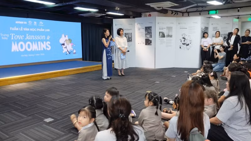 Tuần lễ Văn học Phần Lan diễn ra với nhiều hoạt động sôi nổi.