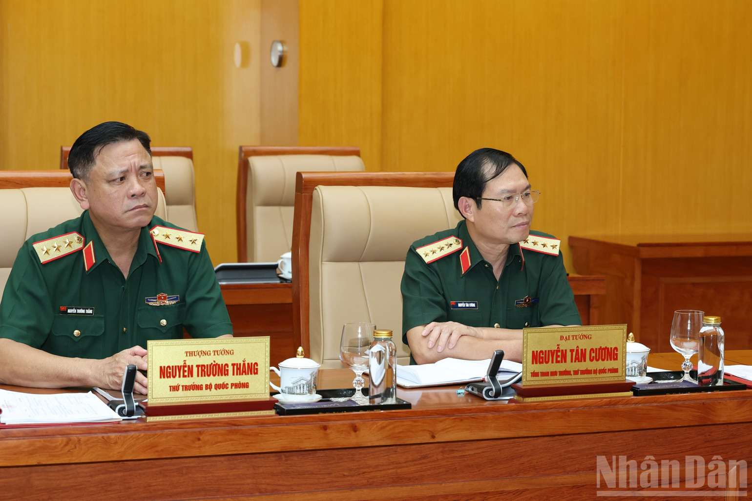 Đại tướng Phan Văn Giang chủ trì Hội nghị giao ban Bộ Quốc phòng tháng 9
