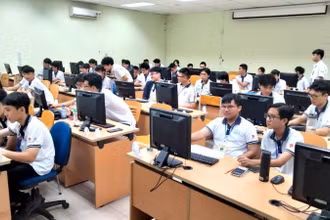 Hội thi tin học trẻ Thành phố Hồ Chí Minh năm 2025. (ẢNH CTV)