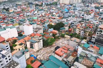 [Ảnh] Tăng tốc giải phóng mặt bằng dự án đường Vành đai 2,5 đoạn qua Yên Hòa