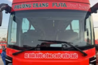 Phương tiện tổ chức vận chuyển cán bộ, công chức, viên chức và người lao động.