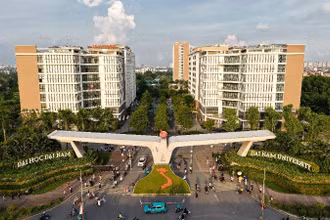 Toàn cảnh trường Đại học Đại Nam – điểm đến của hơn 45.000 sinh viên.